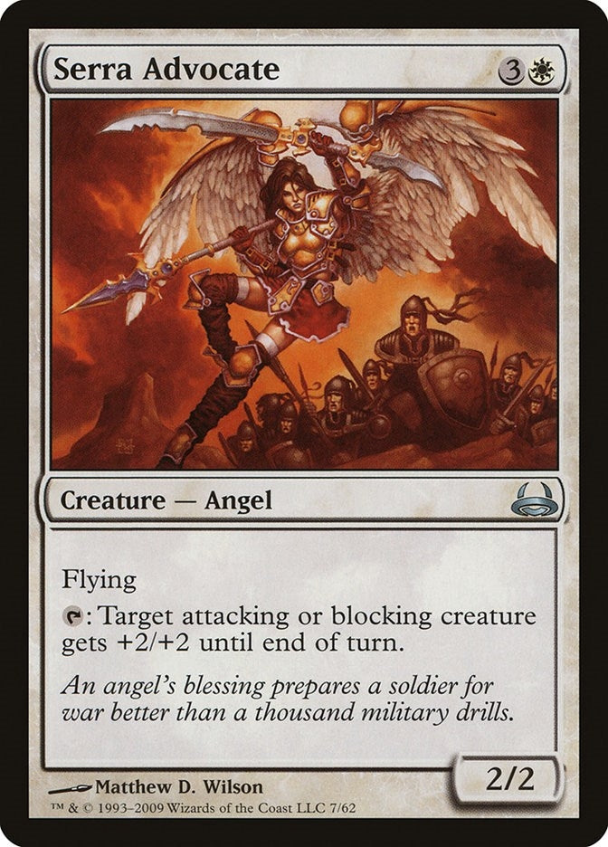 Image for Serra Advocate (7) [Divine vs. Demonic] - Magic: The Gathering
