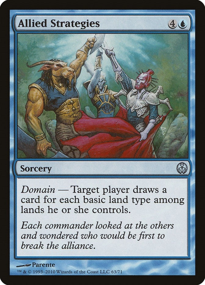 Image for Allied Strategies (63) [Phyrexia vs. the Coalition] - Magic: The Gathering