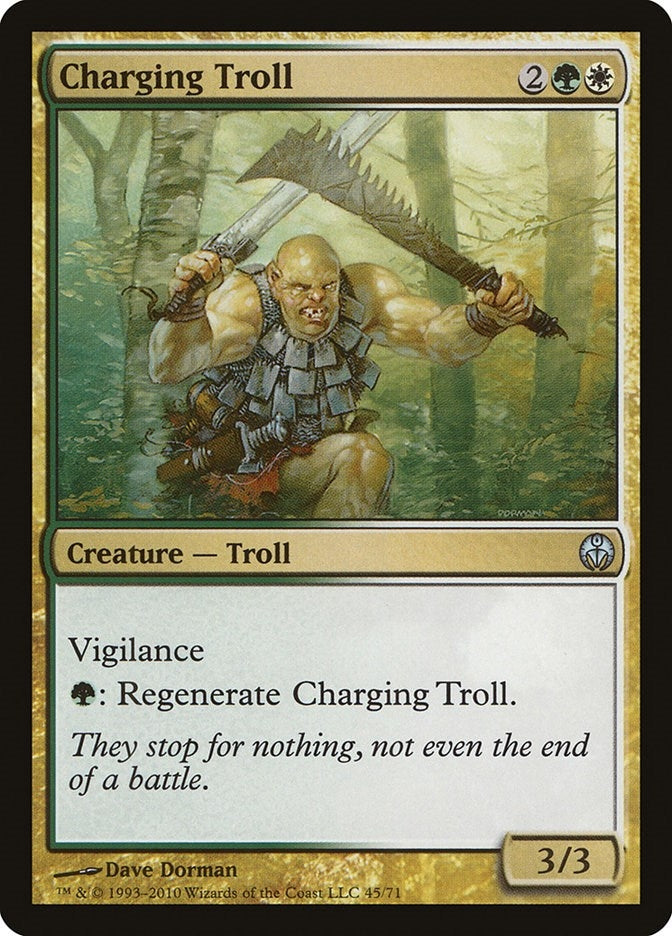 Image for Charging Troll (45) [Phyrexia vs. the Coalition] - Magic: The Gathering