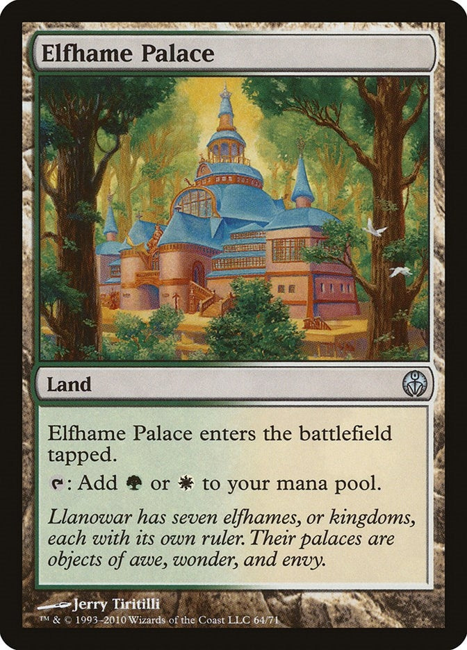 Image for Elfhame Palace (64) [Phyrexia vs. the Coalition] - Magic: The Gathering