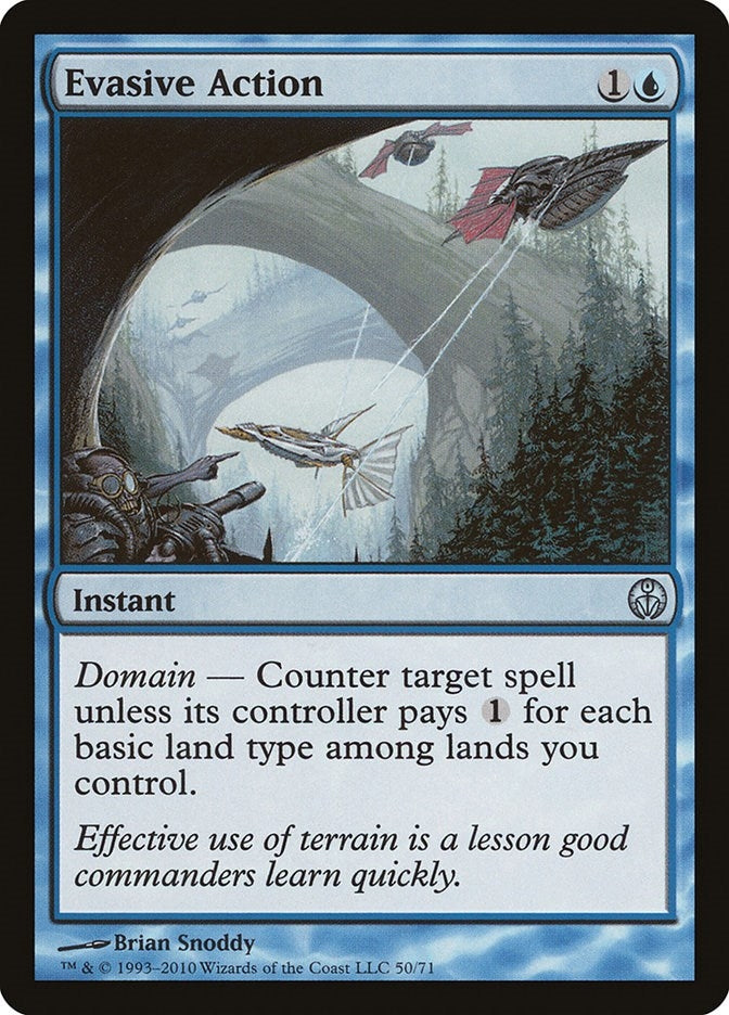 Image for Evasive Action (50) [Phyrexia vs. the Coalition] - Magic: The Gathering