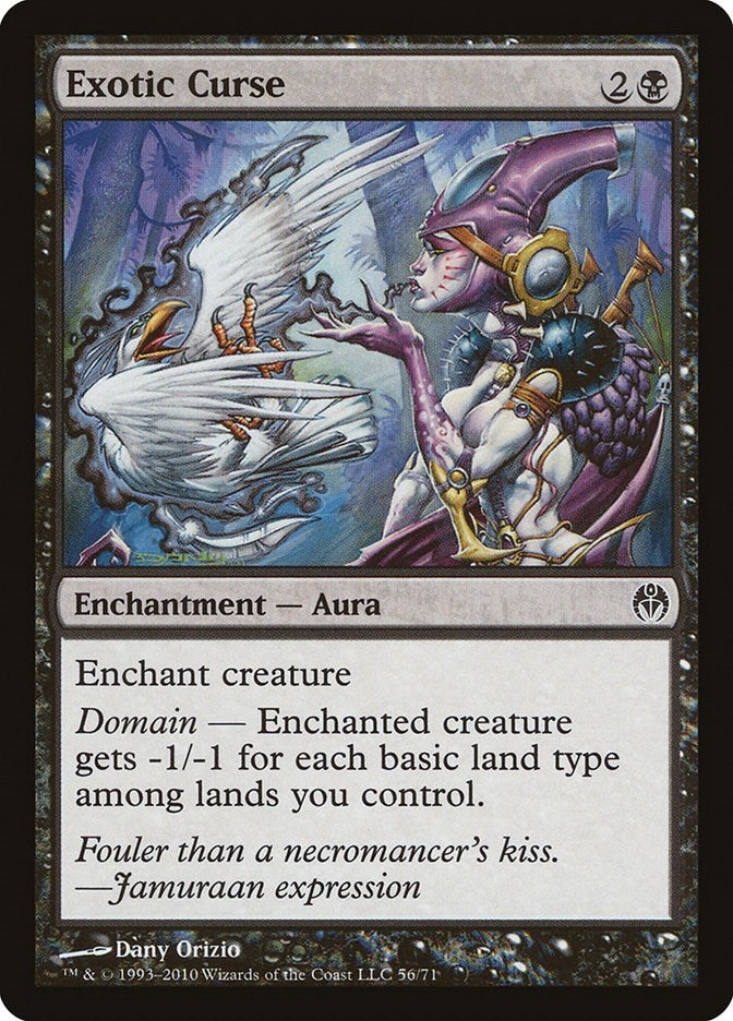 Image for Exotic Curse (56) [Phyrexia vs. the Coalition] - Magic: The Gathering