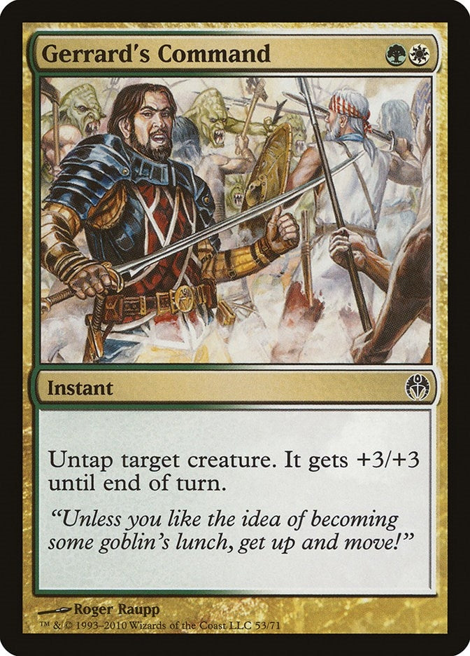 Image for Gerrard's Command (53) [Phyrexia vs. the Coalition] - Magic: The Gathering
