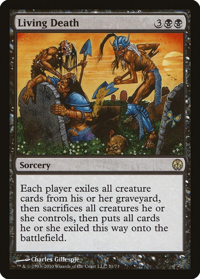 Image for Living Death (31) [Phyrexia vs. the Coalition] - Magic: The Gathering