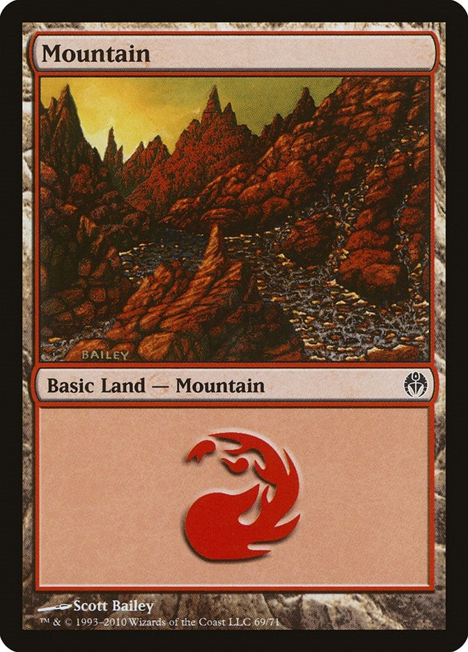 Image for Mountain (69) (69) [Phyrexia vs. the Coalition] - Magic: The Gathering