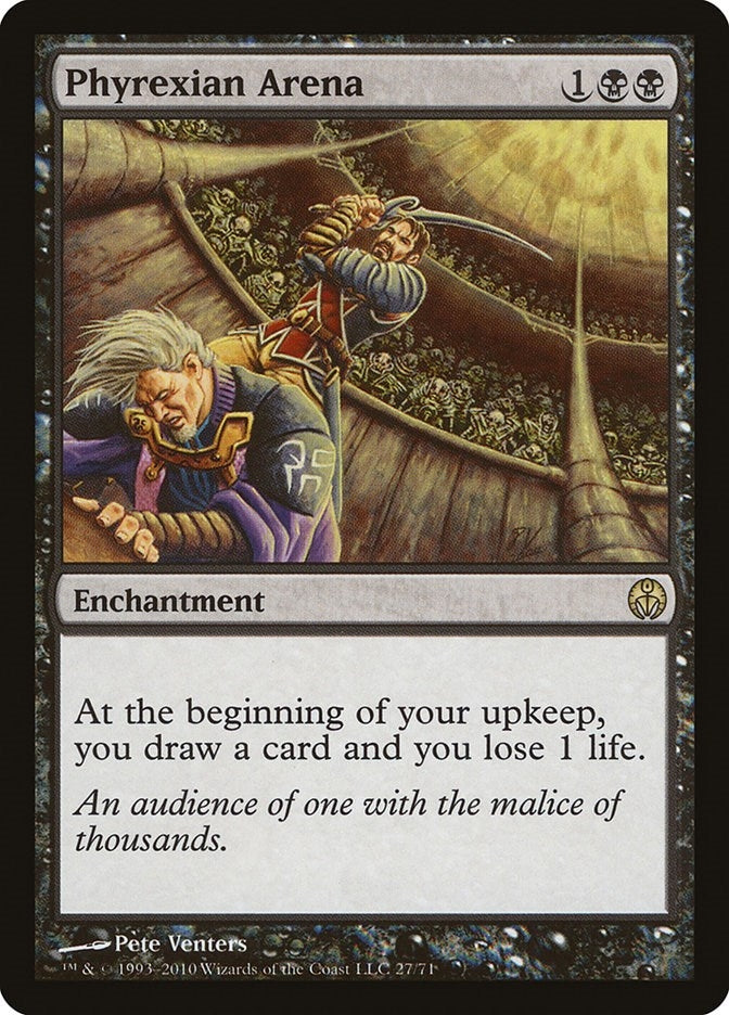 Image for Phyrexian Arena (27) [Phyrexia vs. the Coalition] - Magic: The Gathering