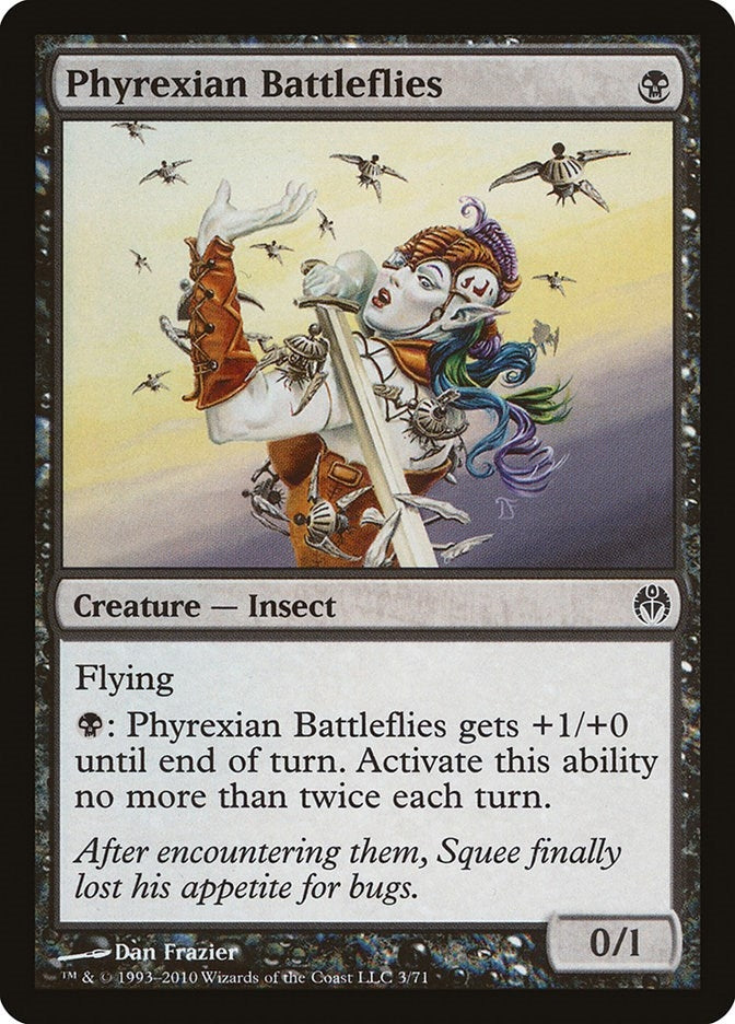 Image for Phyrexian Battleflies (3) [Phyrexia vs. the Coalition] - Magic: The Gathering