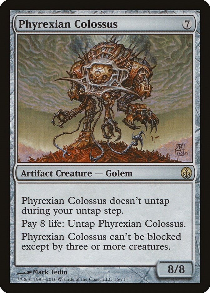 Image for Phyrexian Colossus (16) [Phyrexia vs. the Coalition] - Magic: The Gathering