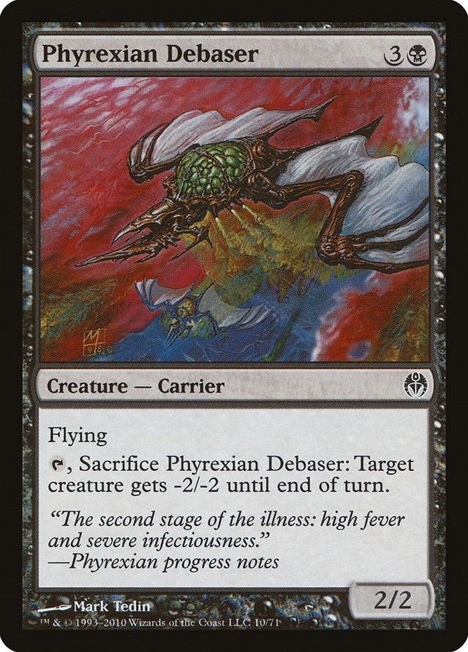 Image for Phyrexian Debaser (10) [Phyrexia vs. the Coalition] - Magic: The Gathering