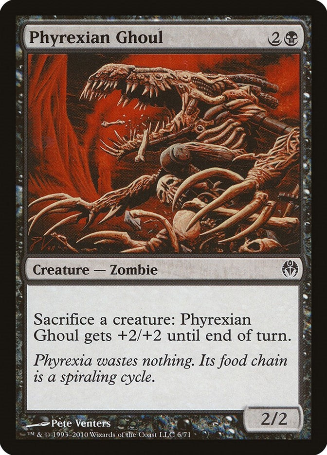 Image for Phyrexian Ghoul (6) [Phyrexia vs. the Coalition] - Magic: The Gathering