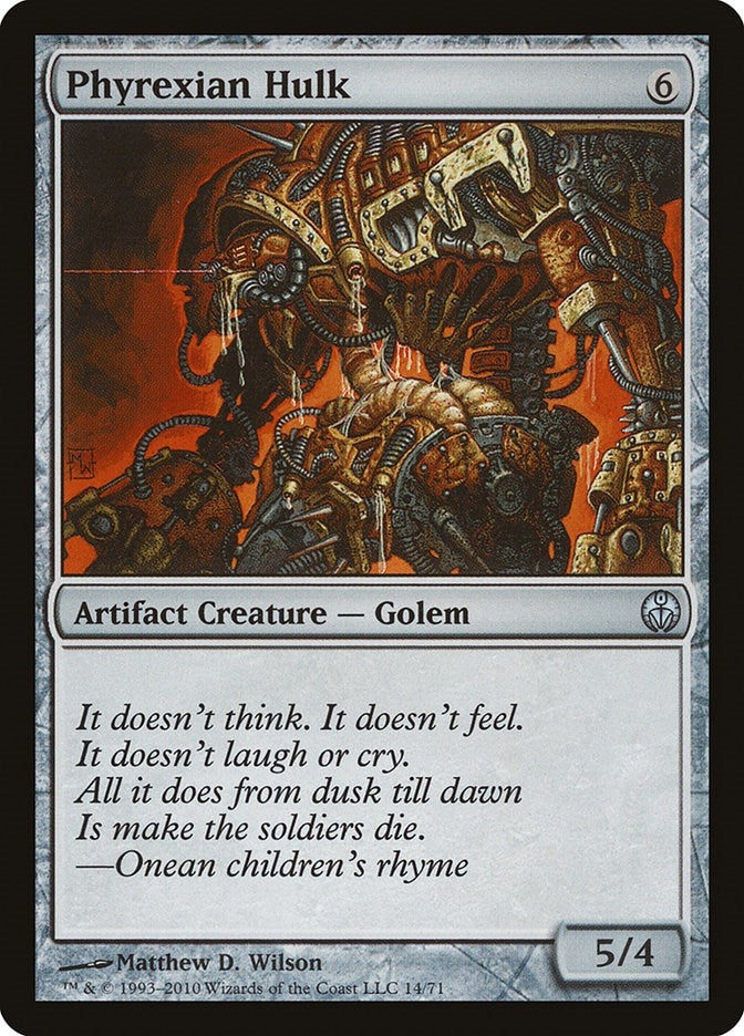 Image for Phyrexian Hulk (14) [Phyrexia vs. the Coalition] - Magic: The Gathering