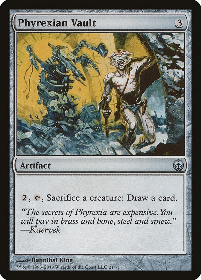 Image for Phyrexian Vault (21) [Phyrexia vs. the Coalition] - Magic: The Gathering