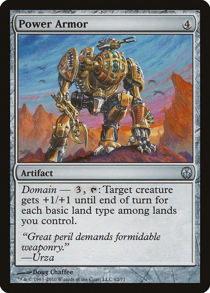 Image for Power Armor (62) [Phyrexia vs. the Coalition] - Magic: The Gathering
