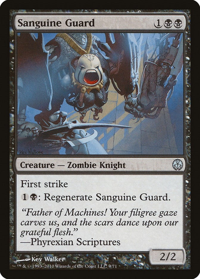Image for Sanguine Guard (9) [Phyrexia vs. the Coalition] - Magic: The Gathering