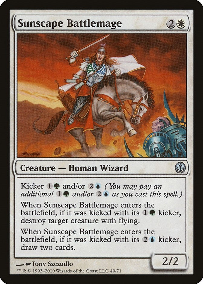 Image for Sunscape Battlemage (40) [Phyrexia vs. the Coalition] - Magic: The Gathering