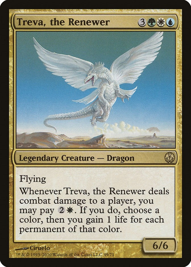 Image for Treva, the Renewer (49) [Phyrexia vs. the Coalition] - Magic: The Gathering