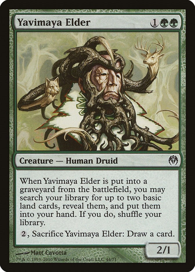 Image for Yavimaya Elder (44) [Phyrexia vs. the Coalition] - Magic: The Gathering