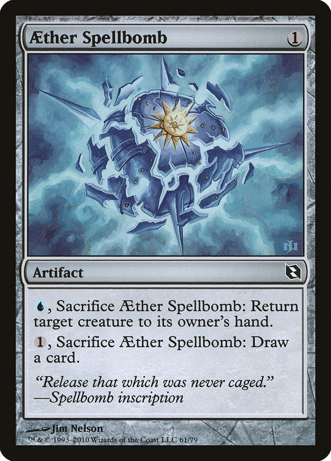 Image for Aether Spellbomb (61) [Elspeth vs. Tezzeret] - Magic: The Gathering