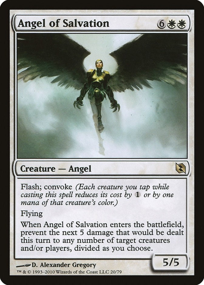 Image for Angel of Salvation (20) [Elspeth vs. Tezzeret] - Magic: The Gathering