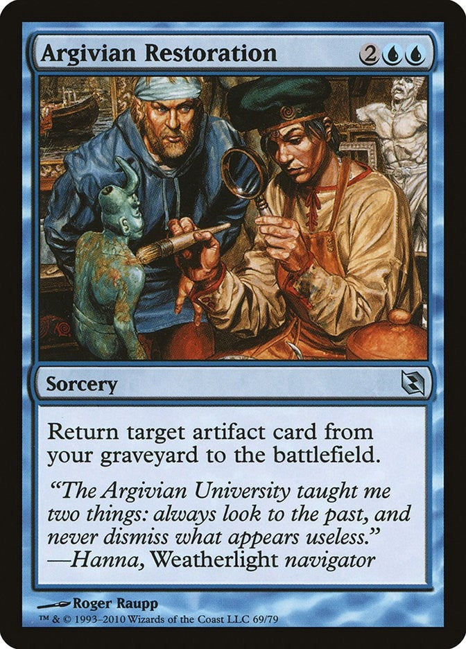 Image for Argivian Restoration (69) [Elspeth vs. Tezzeret] - Magic: The Gathering