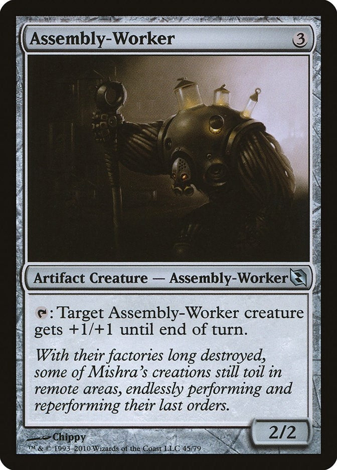 Image for Assembly-Worker (45) [Elspeth vs. Tezzeret] - Magic: The Gathering