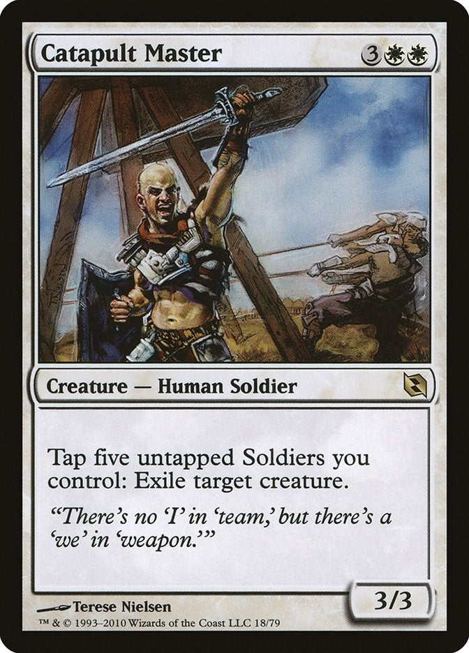 Image for Catapult Master (18) [Elspeth vs. Tezzeret] - Magic: The Gathering
