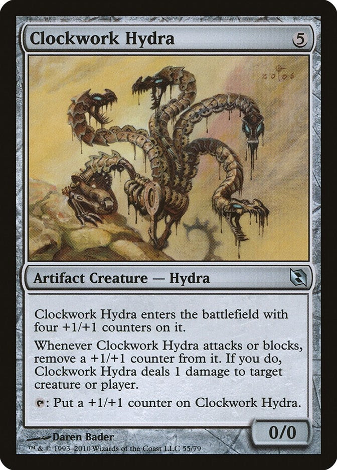 Image for Clockwork Hydra (55) [Elspeth vs. Tezzeret] - Magic: The Gathering