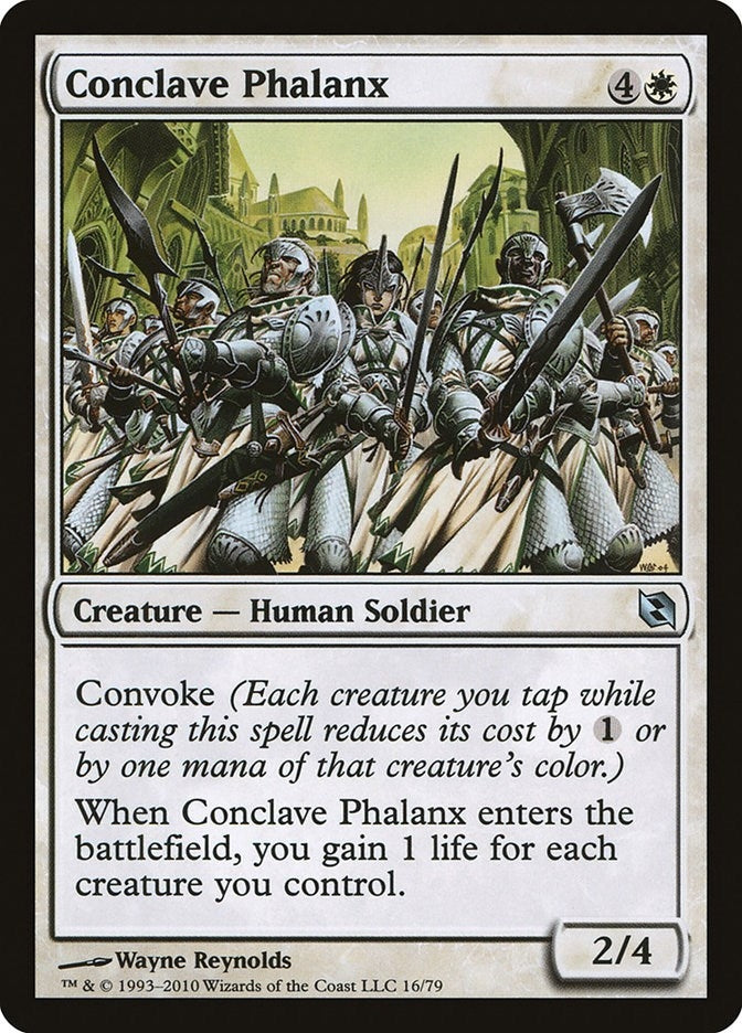 Image for Conclave Phalanx (16) [Elspeth vs. Tezzeret] - Magic: The Gathering