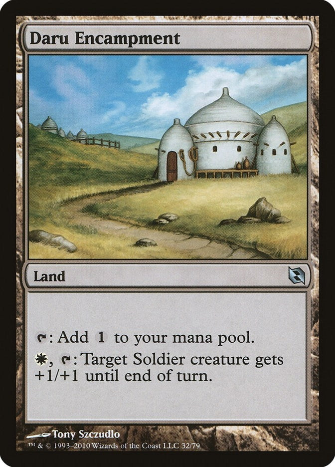 Image for Daru Encampment (32) [Elspeth vs. Tezzeret] - Magic: The Gathering