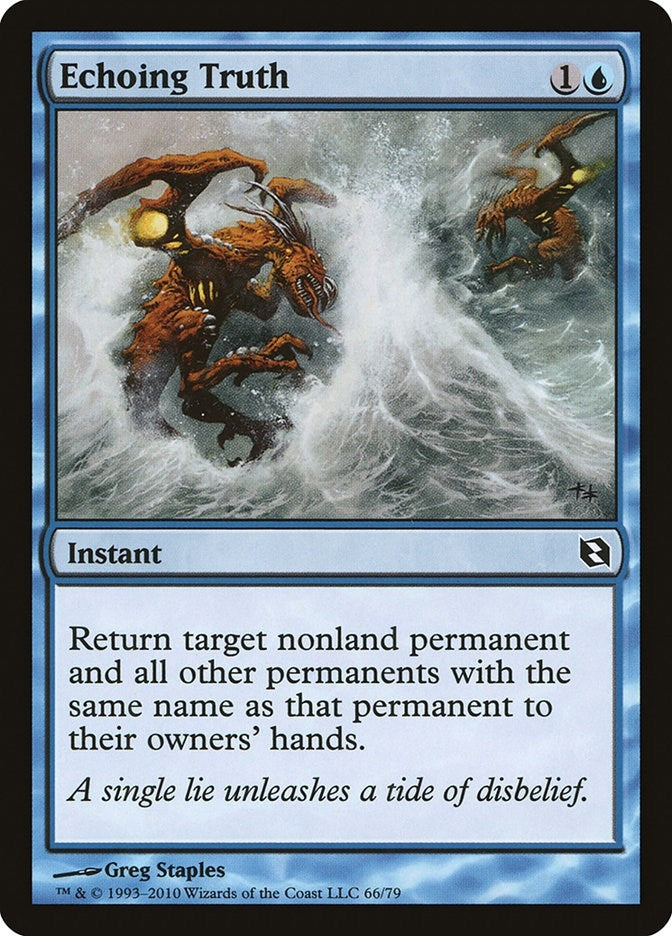 Image for Echoing Truth (66) [Elspeth vs. Tezzeret] - Magic: The Gathering
