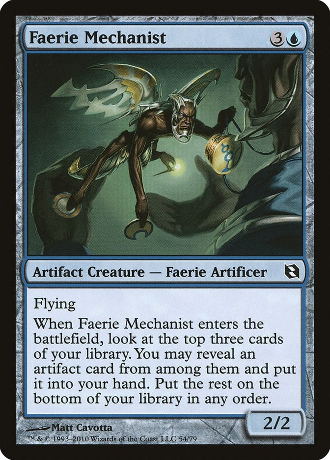 Image for Faerie Mechanist (54) [Elspeth vs. Tezzeret] - Magic: The Gathering