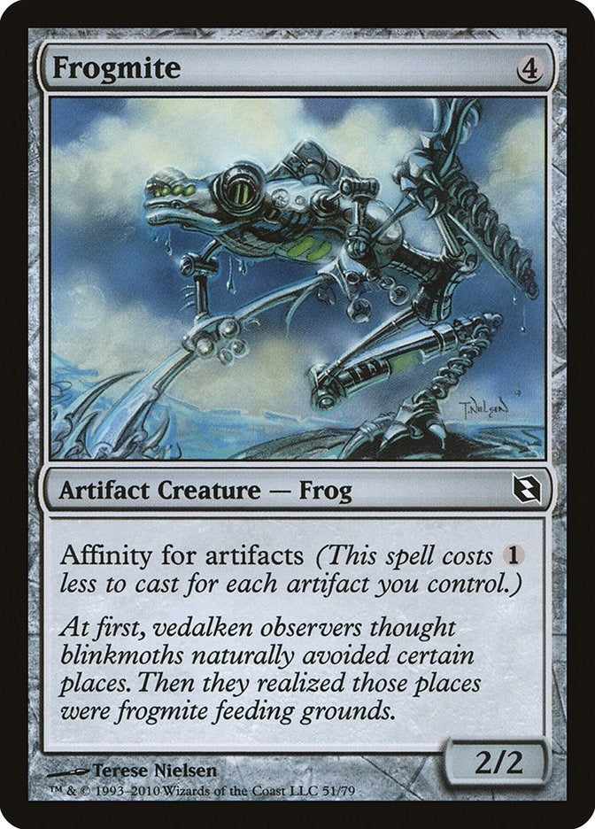 Image for Frogmite (51) [Elspeth vs. Tezzeret] - Magic: The Gathering