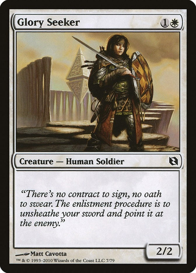 Image for Glory Seeker (7) [Elspeth vs. Tezzeret] - Magic: The Gathering