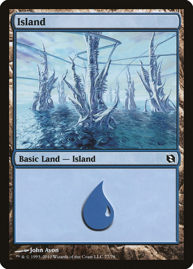 Image for Island (77) (77) [Elspeth vs. Tezzeret] - Magic: The Gathering