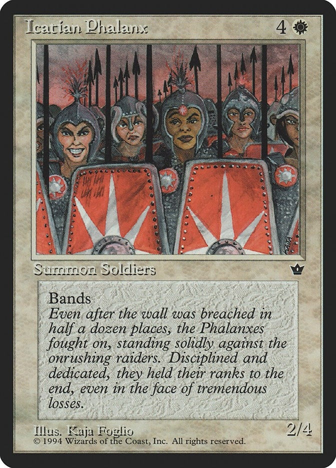 Image for Icatian Phalanx [Fallen Empires] - Magic: The Gathering
