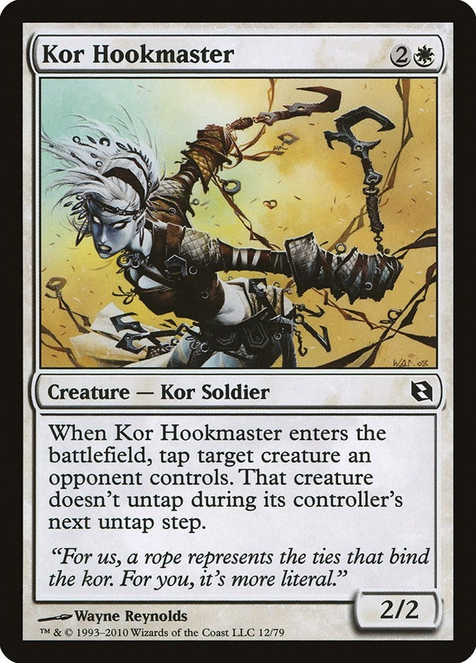 Image for Kor Hookmaster (12) [Elspeth vs. Tezzeret] - Magic: The Gathering