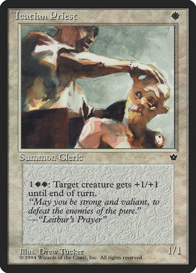Image for Icatian Priest [Fallen Empires] - Magic: The Gathering