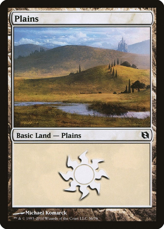 Image for Plains (36) (36) [Elspeth vs. Tezzeret] - Magic: The Gathering
