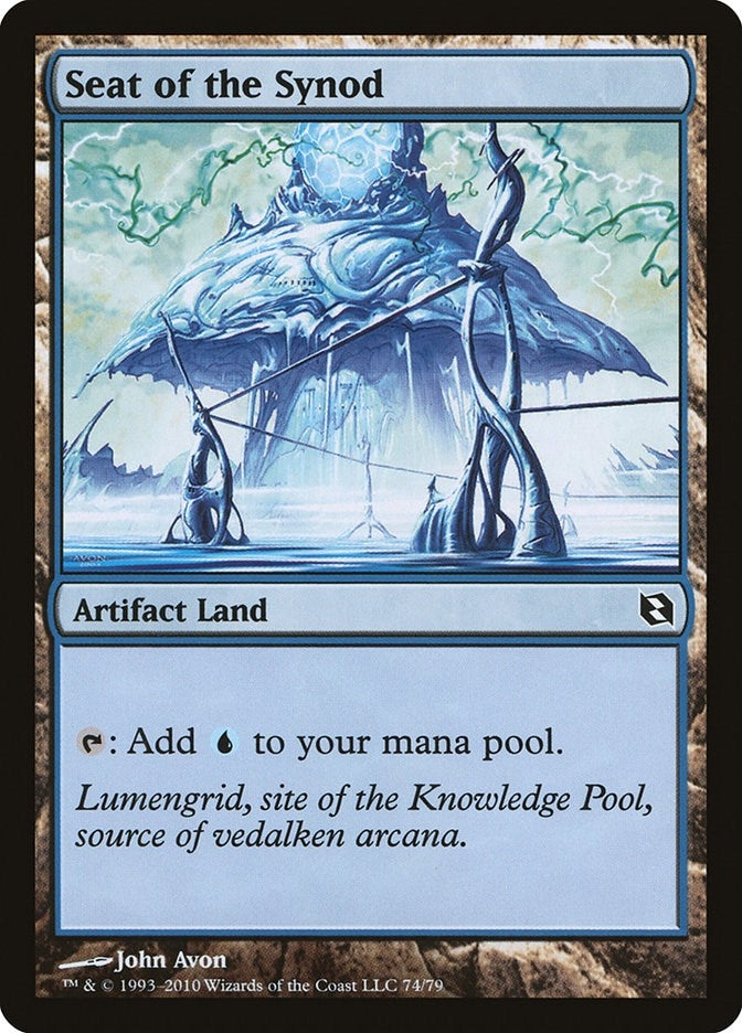 Image for Seat of the Synod (74) [Elspeth vs. Tezzeret] - Magic: The Gathering