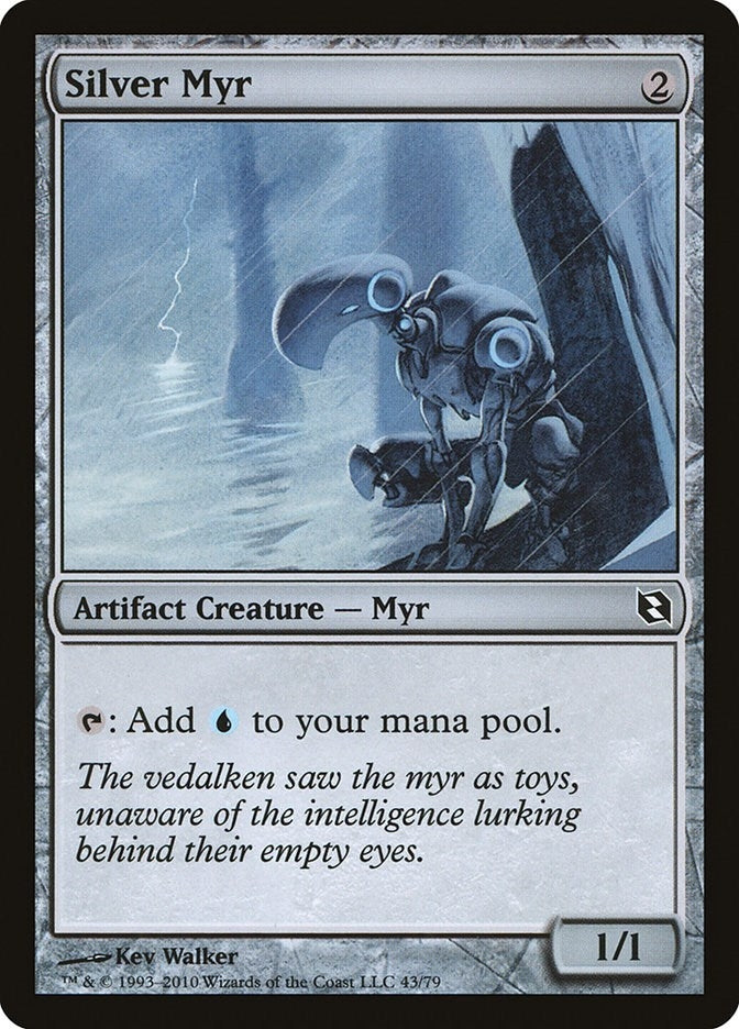Image for Silver Myr (43) [Elspeth vs. Tezzeret] - Magic: The Gathering