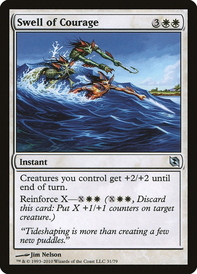 Image for Swell of Courage (31) [Elspeth vs. Tezzeret] - Magic: The Gathering