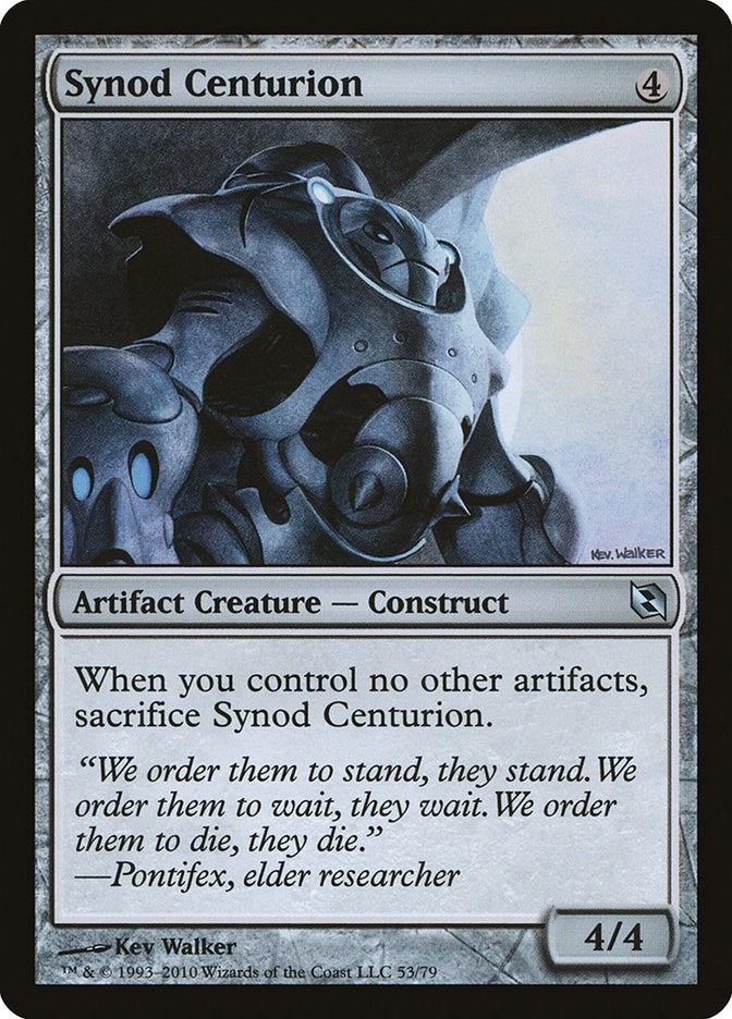 Image for Synod Centurion (53) [Elspeth vs. Tezzeret] - Magic: The Gathering