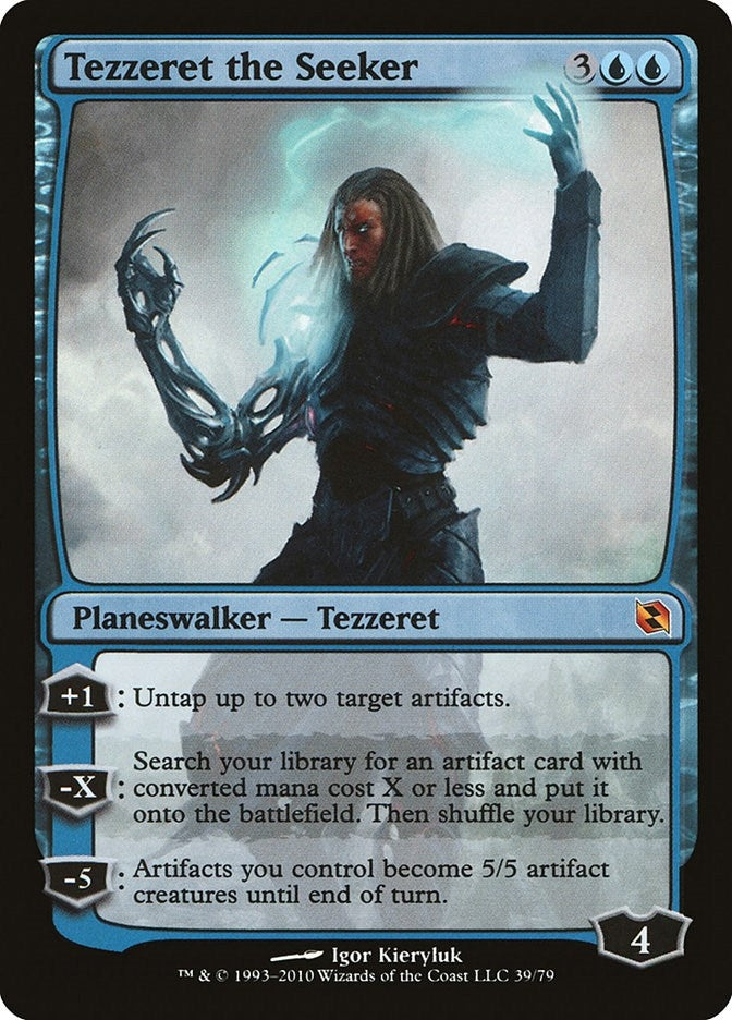 Image for Tezzeret the Seeker (39) [Elspeth vs. Tezzeret] - Magic: The Gathering