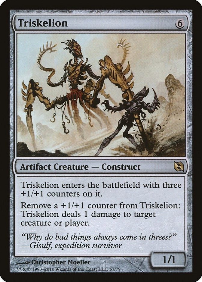 Image for Triskelion (57) [Elspeth vs. Tezzeret] - Magic: The Gathering