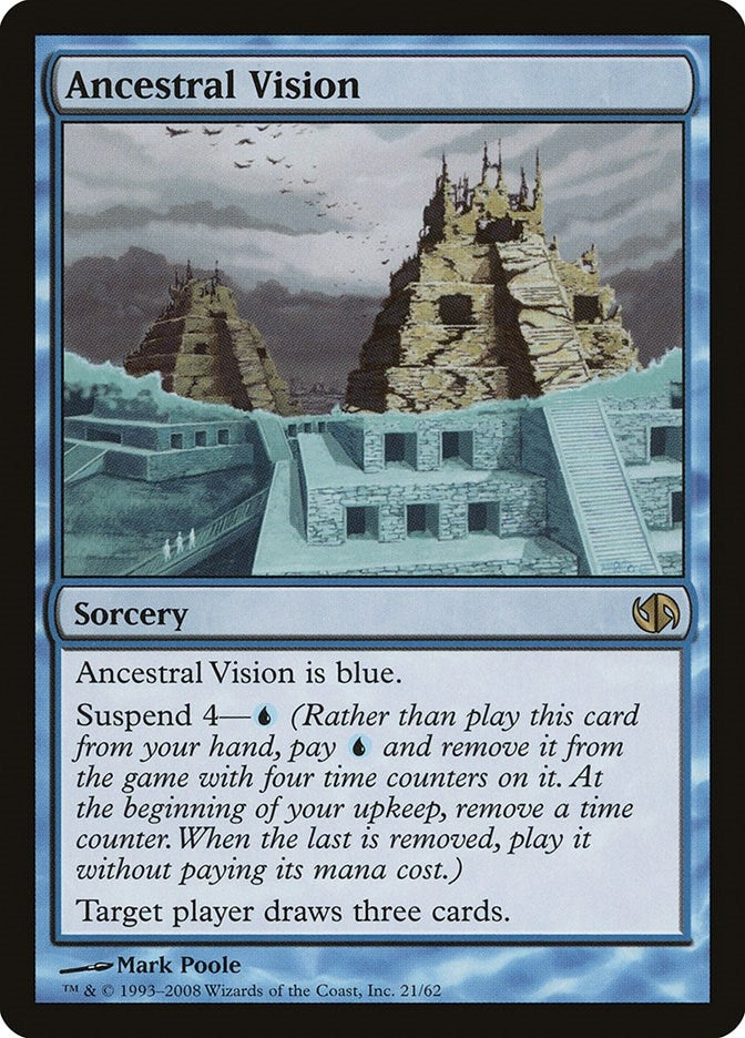 Image for Ancestral Vision (21) [Jace vs. Chandra] - Magic: The Gathering