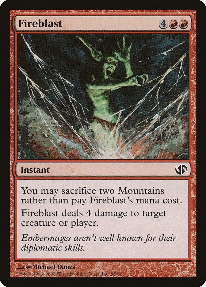 Image for Fireblast (55) [Jace vs. Chandra] - Magic: The Gathering