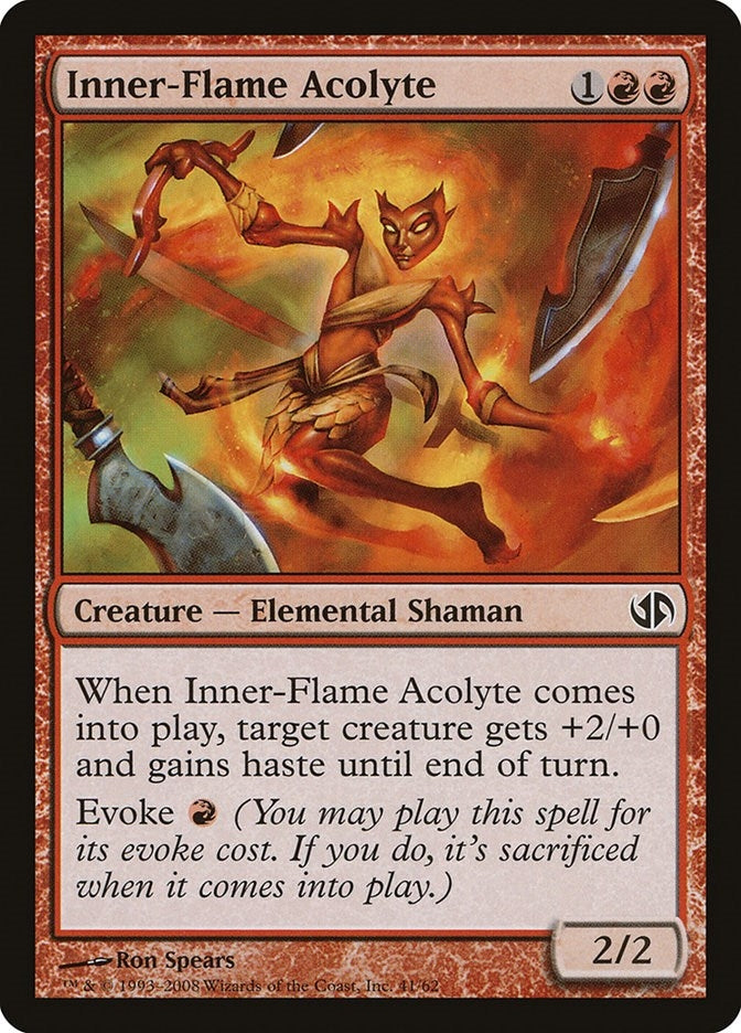 Image for Inner-Flame Acolyte (41) [Jace vs. Chandra] - Magic: The Gathering