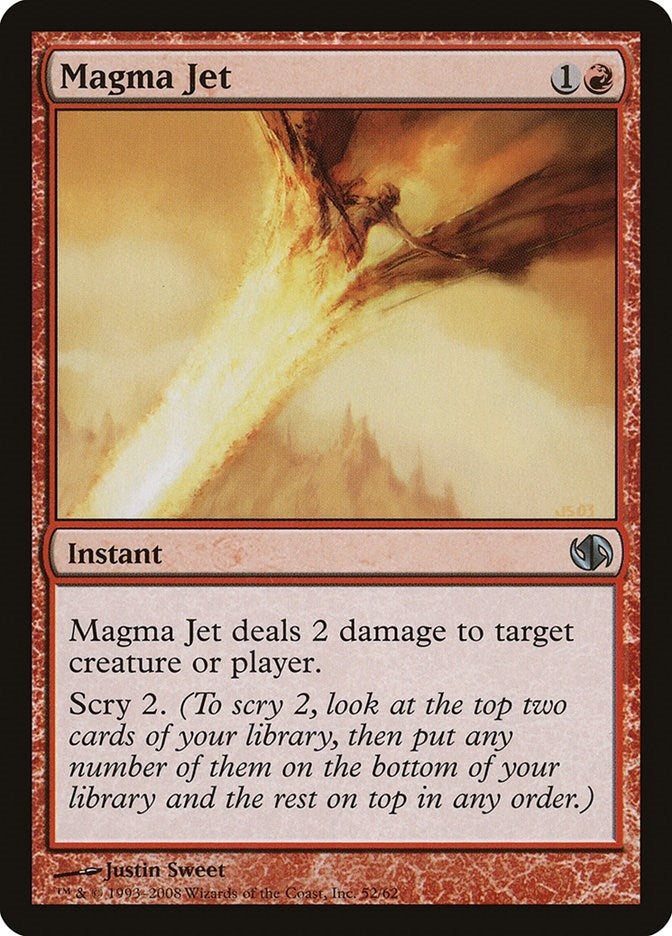 Image for Magma Jet (52) [Jace vs. Chandra] - Magic: The Gathering