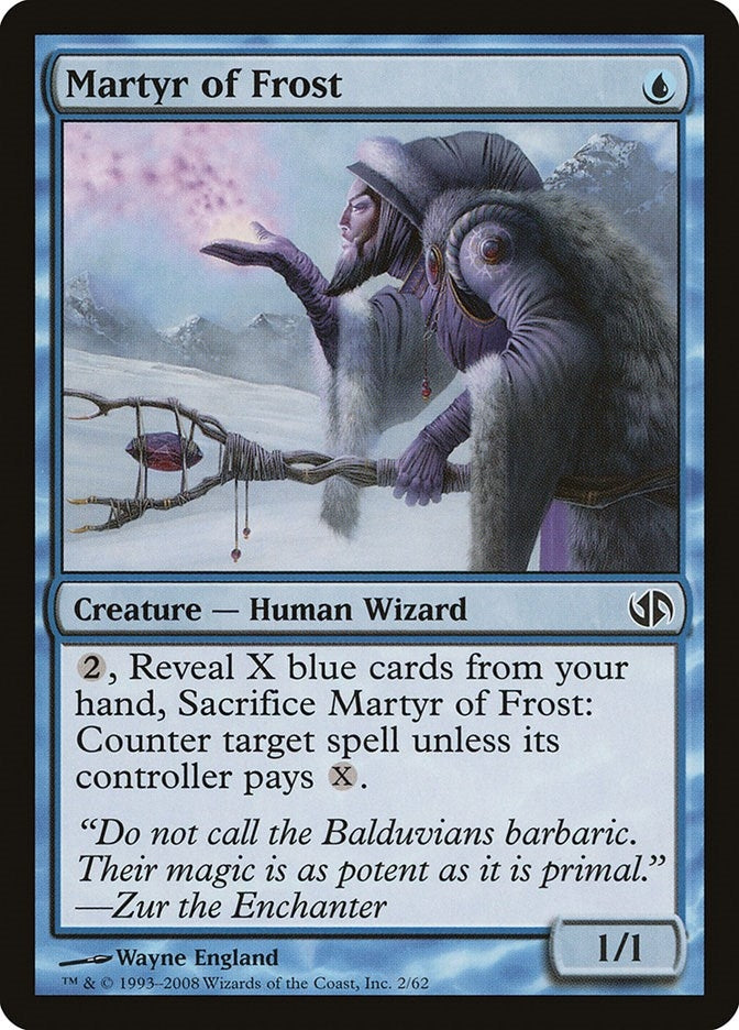 Image for Martyr of Frost (2) [Jace vs. Chandra] - Magic: The Gathering