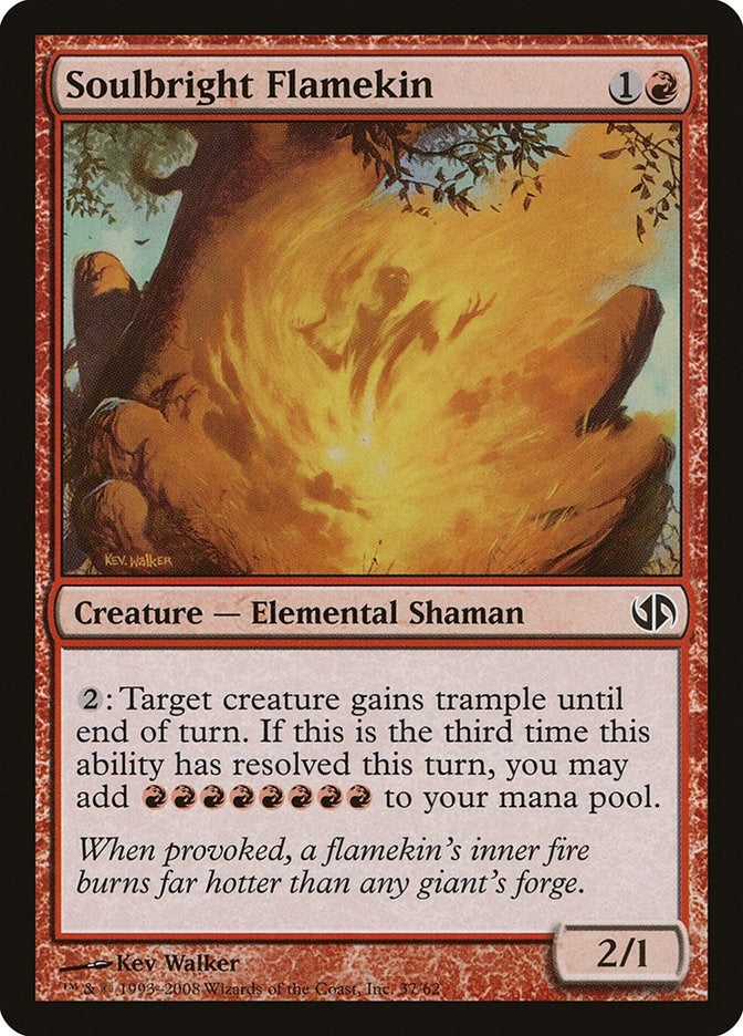 Image for Soulbright Flamekin (37) [Jace vs. Chandra] - Magic: The Gathering